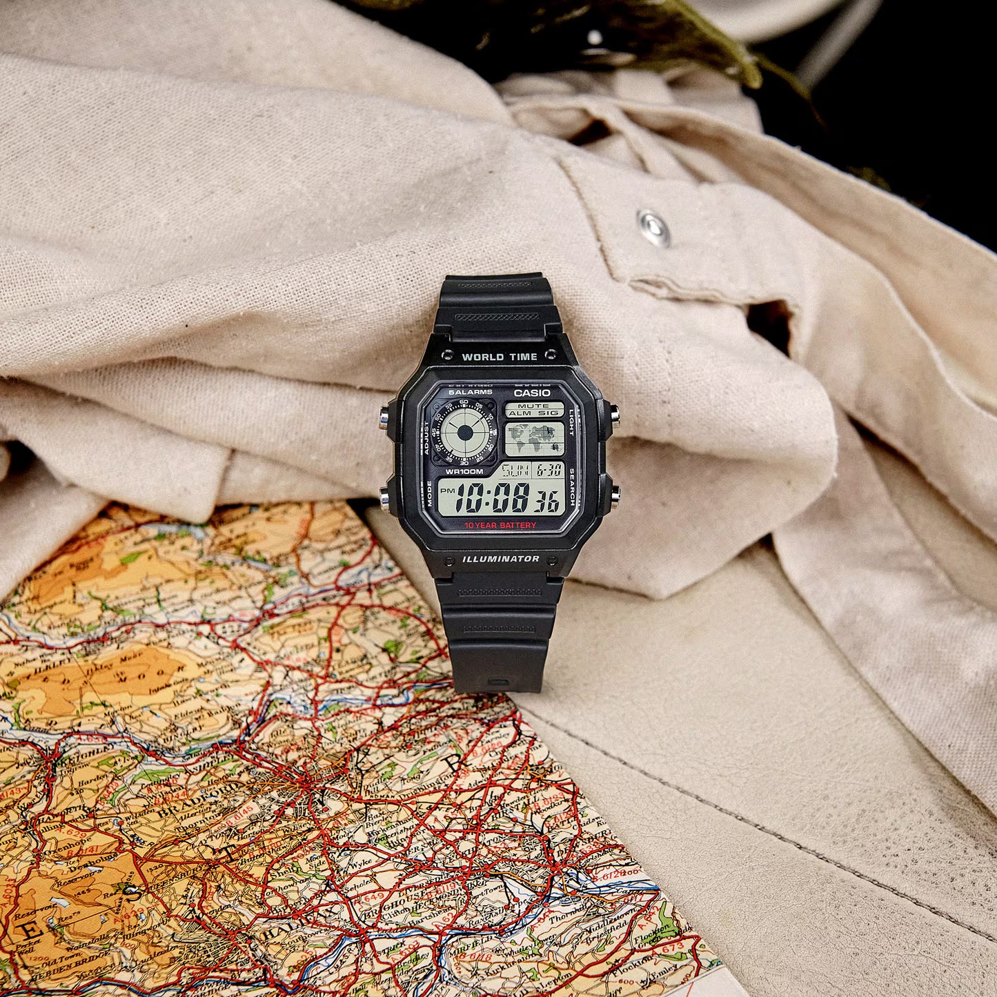CASIO Collection STANDARD - AE-1200WH-1AV