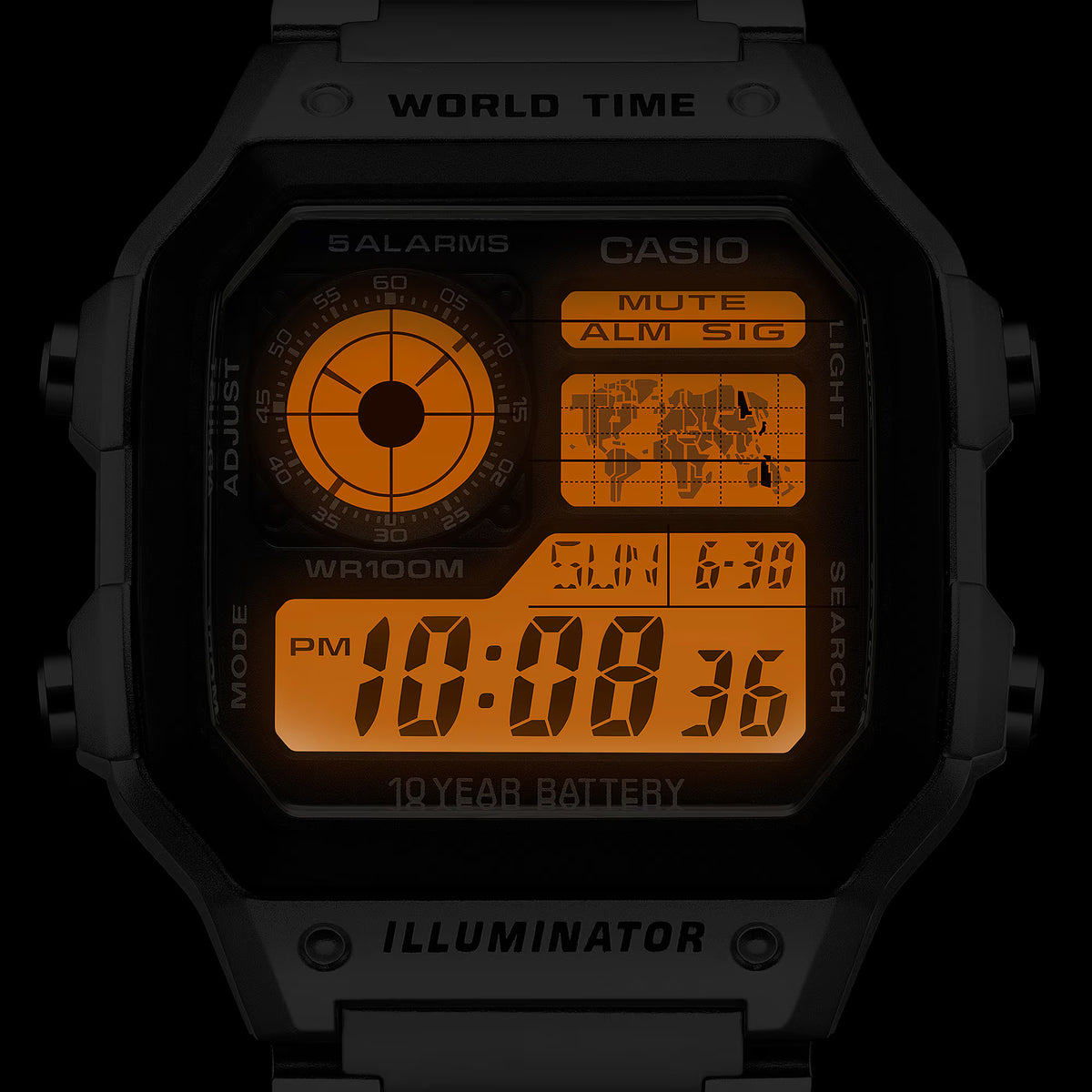 CASIO Collection STANDARD - AE-1200WHD-1AV