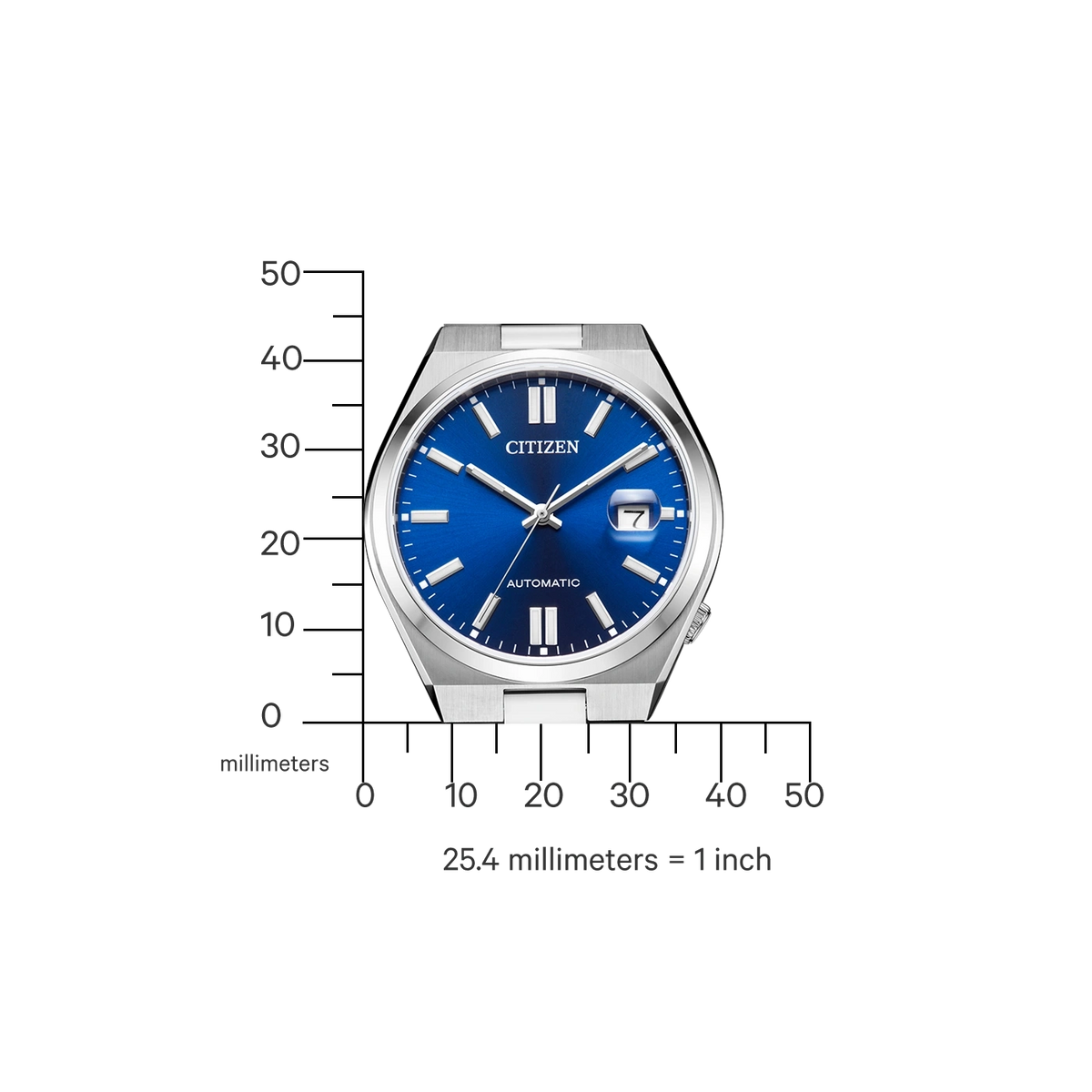 Citizen Tsuyosa Automatic NJ0150, blue, photo 3